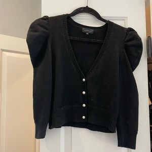 Majorelle puff sleeve sweater